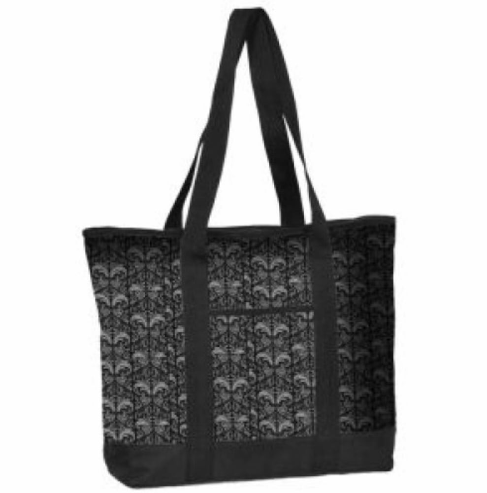 Image of Fashion Print Utility Tote -Filigree 