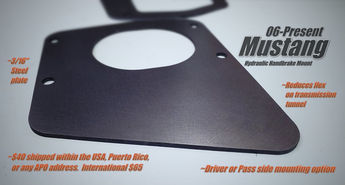 Modern Mustang Hydraulic handbrake mount Levelride Concepts