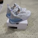 Custom Women's White & Diamond Nike 270s