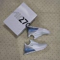 Custom Women's White & Diamond Nike 270s