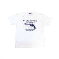 MADMADWORLD GUN CLUB S/S TEE (WHITE)