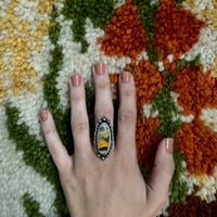 Image 2 of ⋆✦Bumble Bee Jasper Statement Ring✦⋆