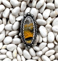 Image 1 of ⋆✦Bumble Bee Jasper Statement Ring✦⋆