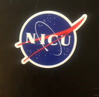 NICU NASA Sticker