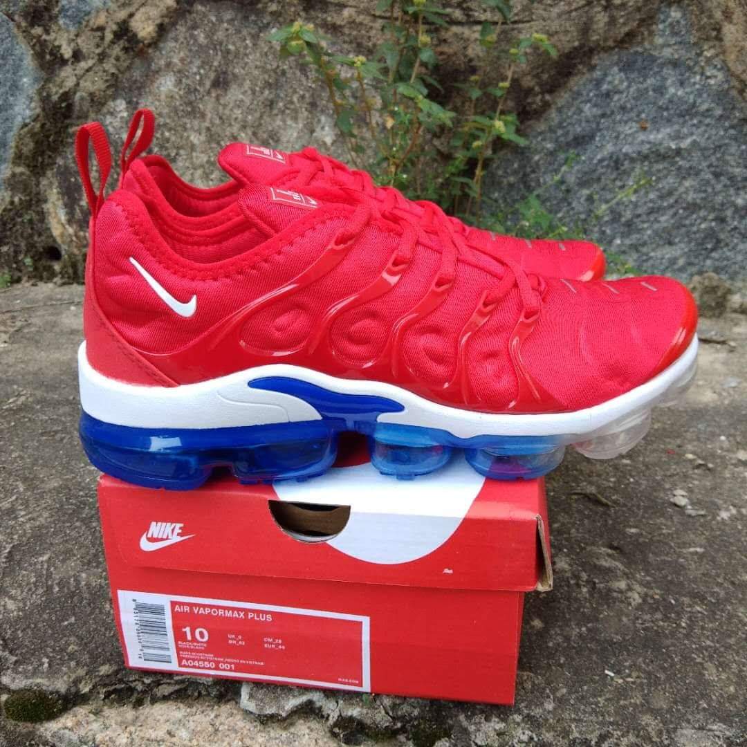 red blue nikes