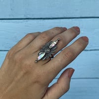 Image 5 of ⋆✦Detailed Abalone Statement Ring(Size 7.25)✦⋆