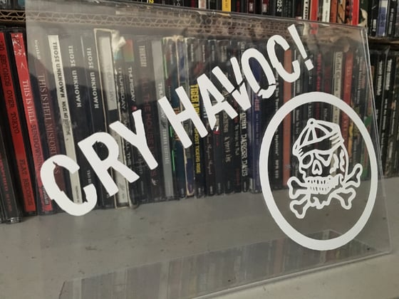 Image of CRY HAVOC! VINYL DECAL