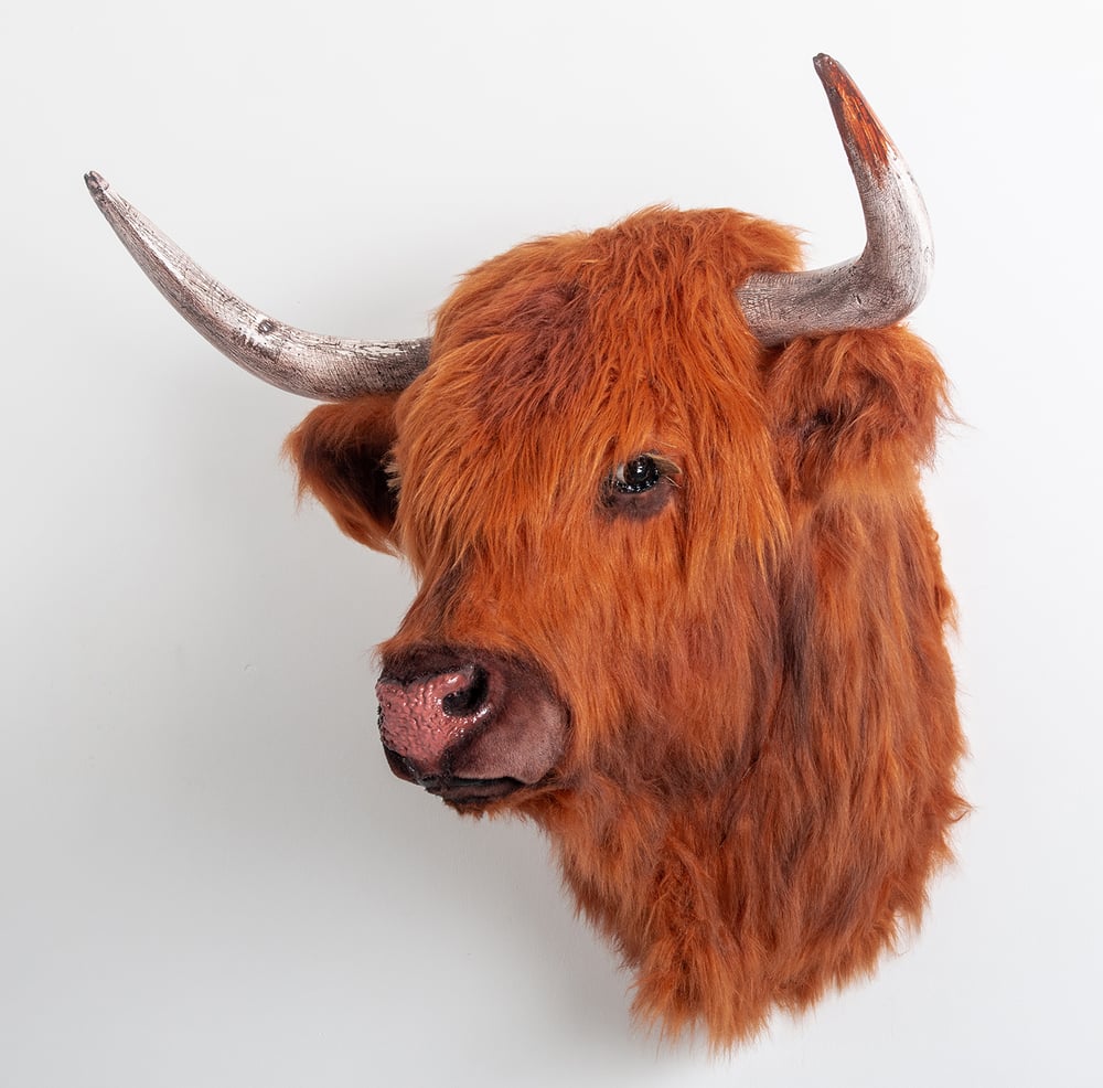 Image of Highland Cow Sculpture
