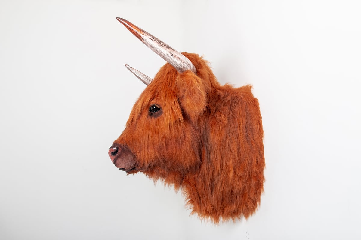 Image of Highland Cow Sculpture