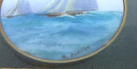 Image 3 of Royal Worcester Framed Porcelain Plaque by Raymond Rushton