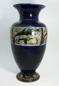 Image 1 of Doulton Lambeth Baluster Vase for Art Union of London