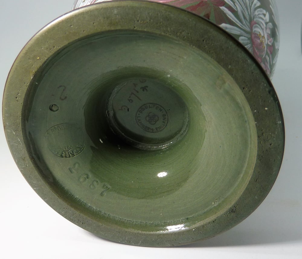 Image of Doulton Lambeth Faience Vase