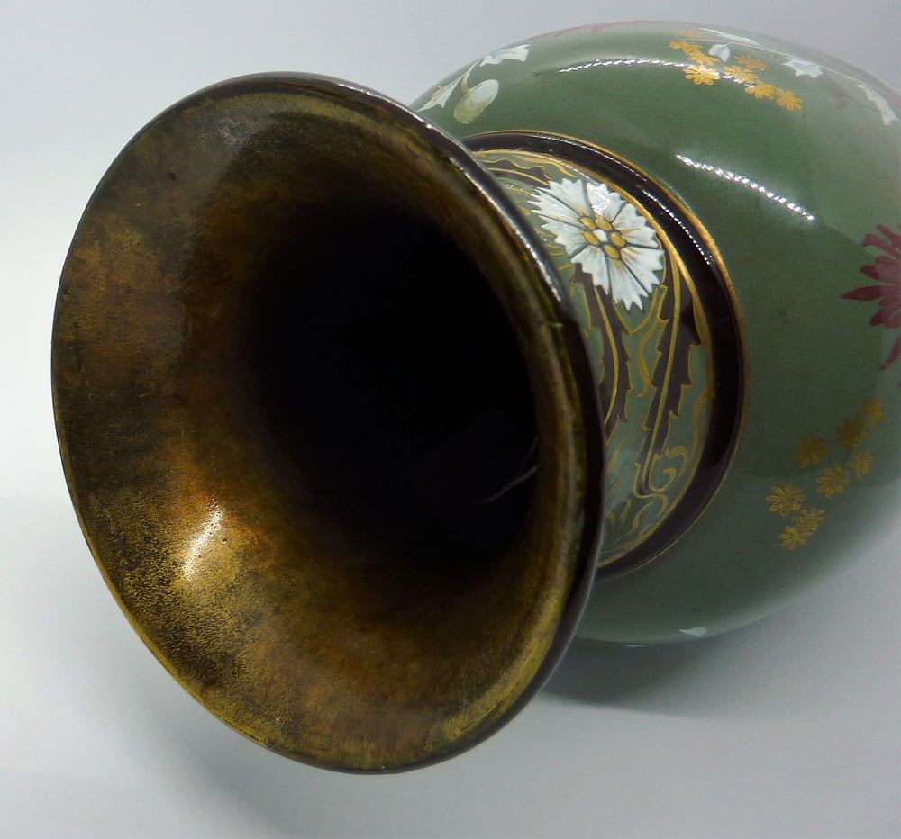 Image of Doulton Lambeth Faience Vase