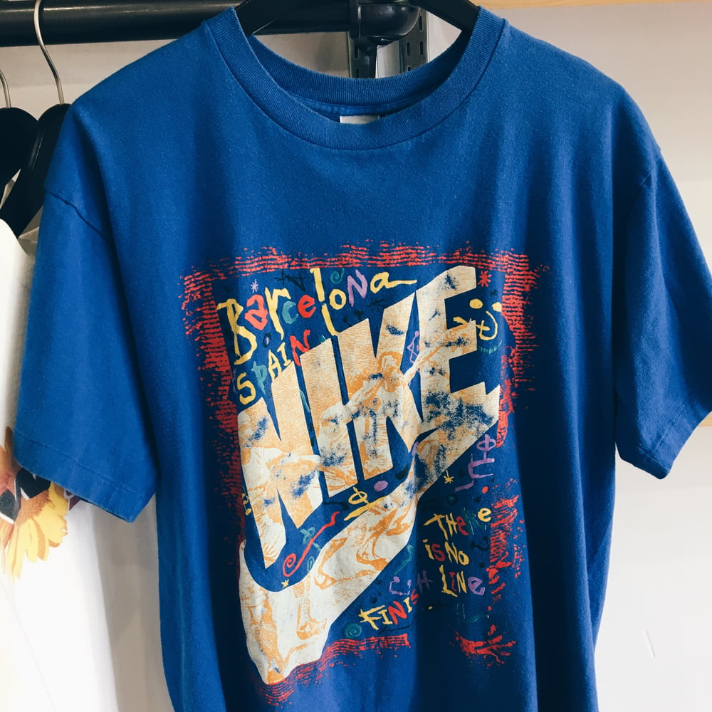 Image of Original 1992 Nike Barcelona Tee.