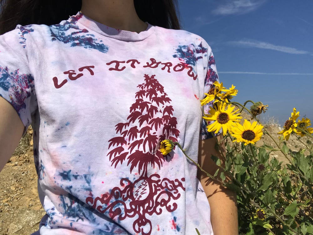 Image of let it grow tshirt