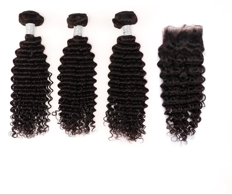 Image of Deep curly bundle set (Starting at $199.00 & up)