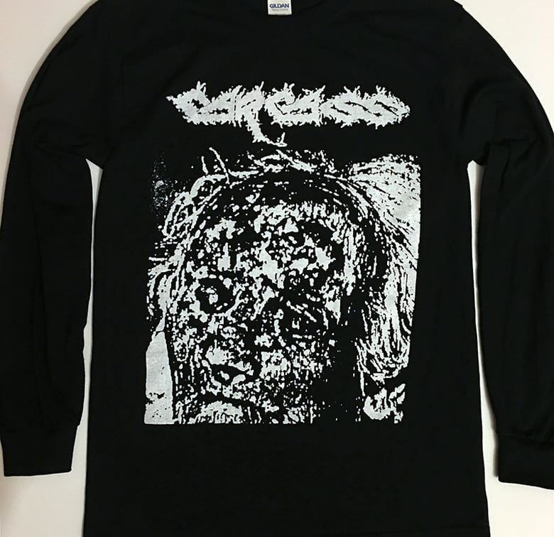 Image of Carcass " Flesh Ripping Sonic Torment " Long Sleeve T shirt