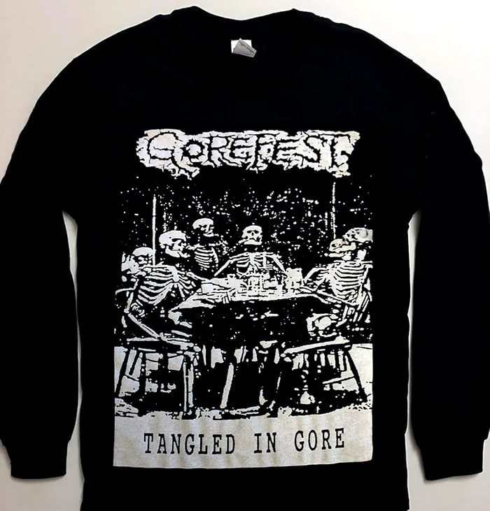 Image of Gorefest " Tangled In Gore " Longsleeve T shirt 