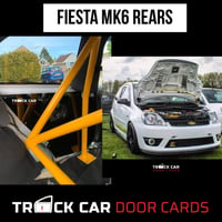 Image 1 of Fiesta mk6 Rear panels - Track Car Door Cards