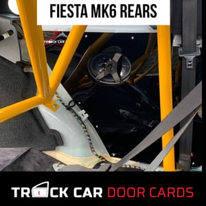Image of Fiesta mk6 Rear panels - Track Car Door Cards