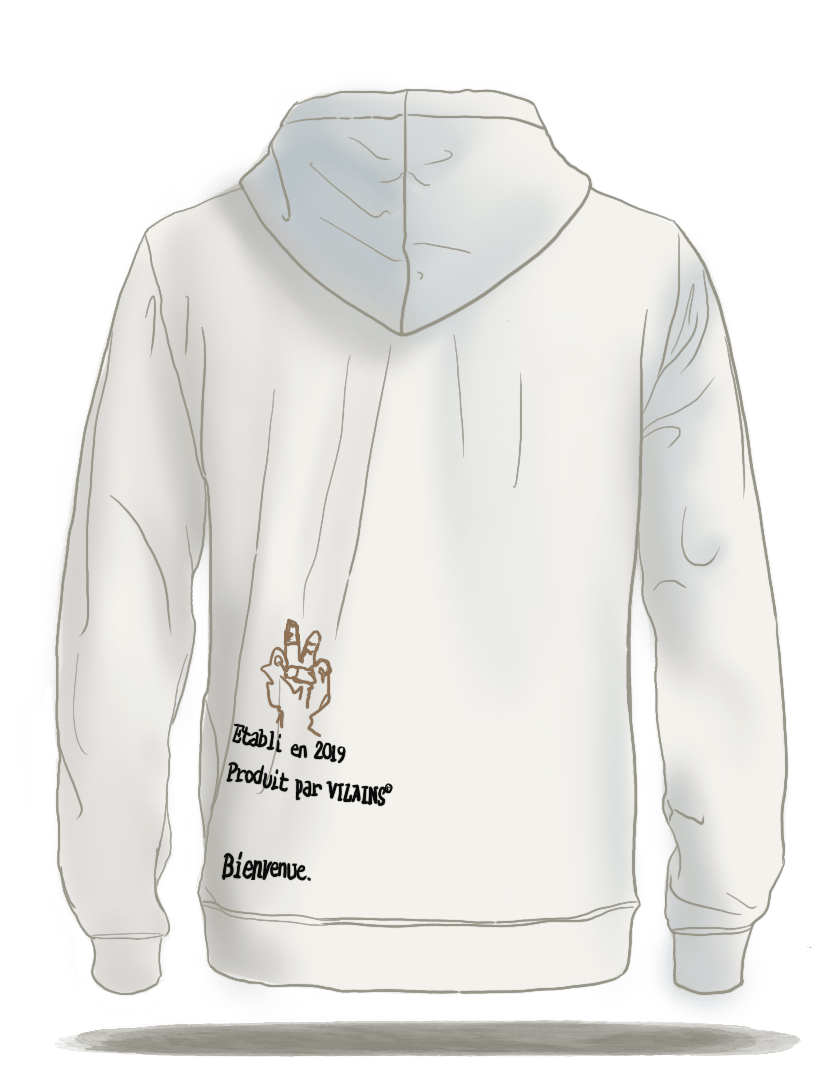 Vilains [Hoodie] "Typo"