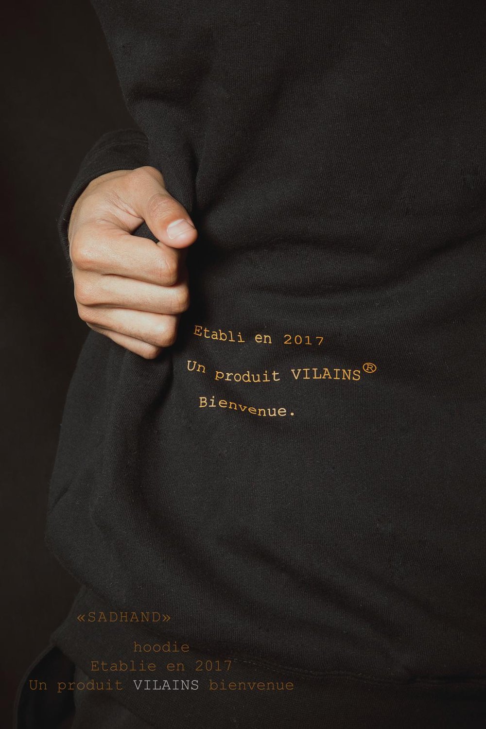 Vilains [Hoodie] - "SadHand"