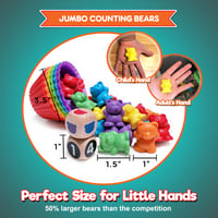 Image 3 of Deluxe Counting Bears Game Set