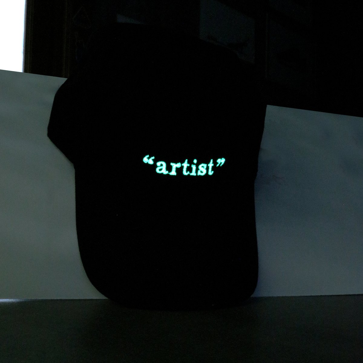 Image of "artist" - GLOW IN THE DARK CAP