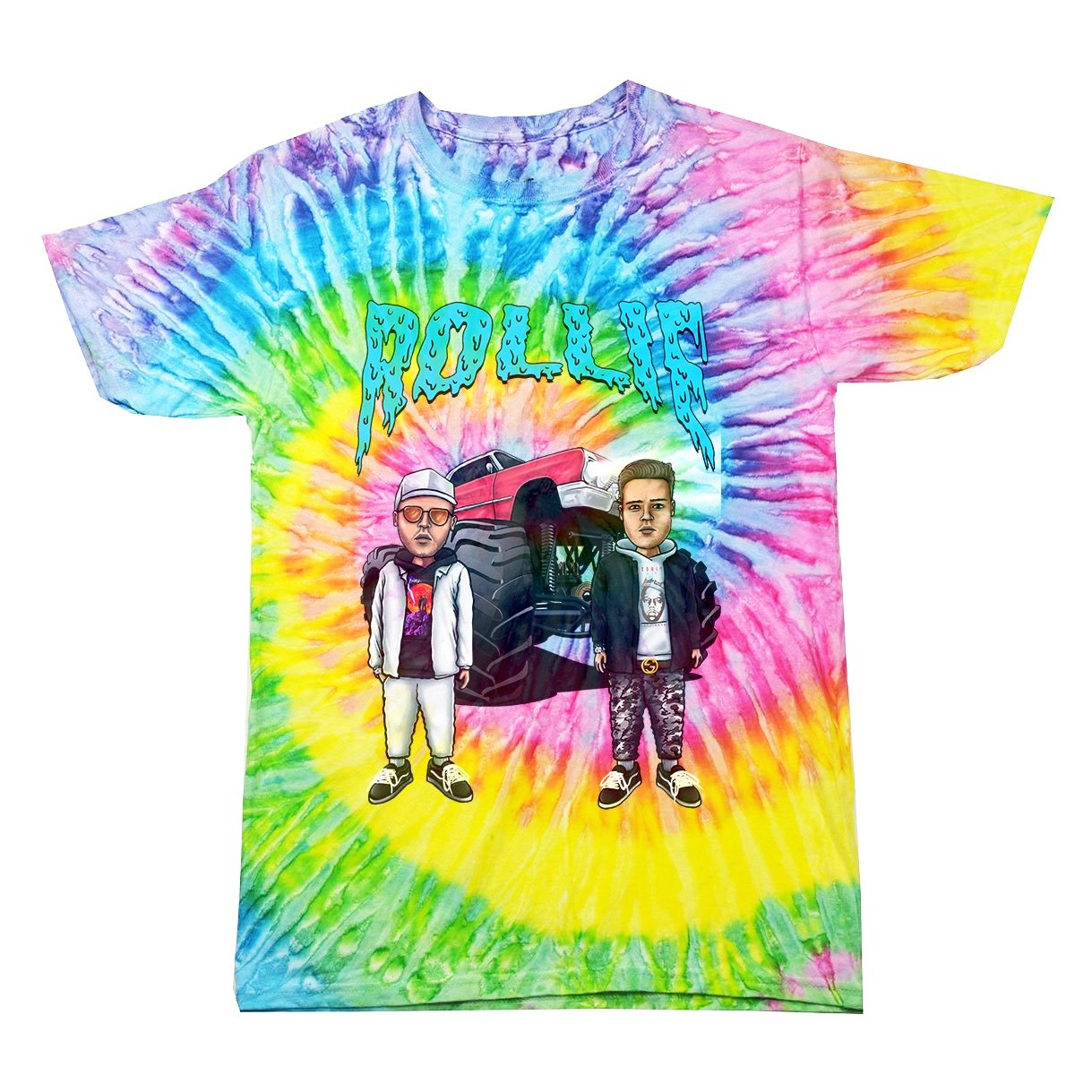 Image of ROLLIE TIE-DYE DRIP TEE