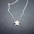Little Silver Star Necklace Image 2