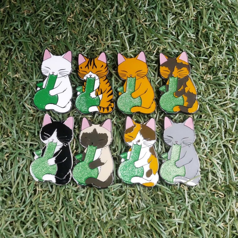 Best Buds Pin : @lillianjoan X Cat Man Image 3