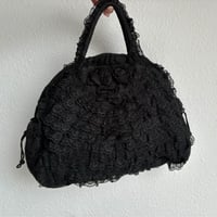 Image 1 of Black Lace Duffle Bag