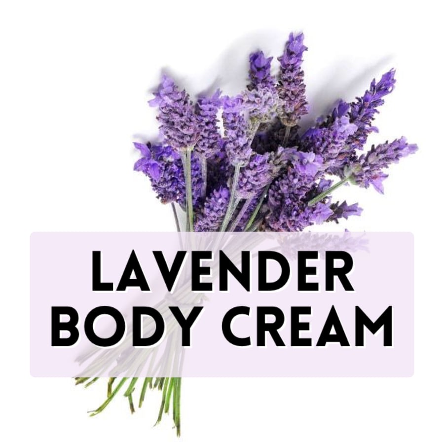 Image of  LAVENDER BODY CREME 4oz