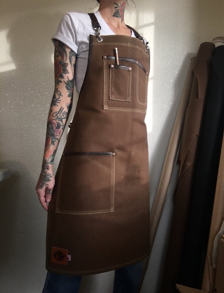 Cross-back Work Apron / BlackSageSupply