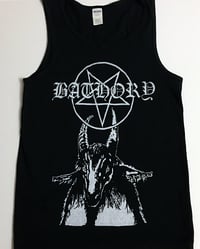 Image 1 of Bathory " Pentagram " TankTop T-shirt
