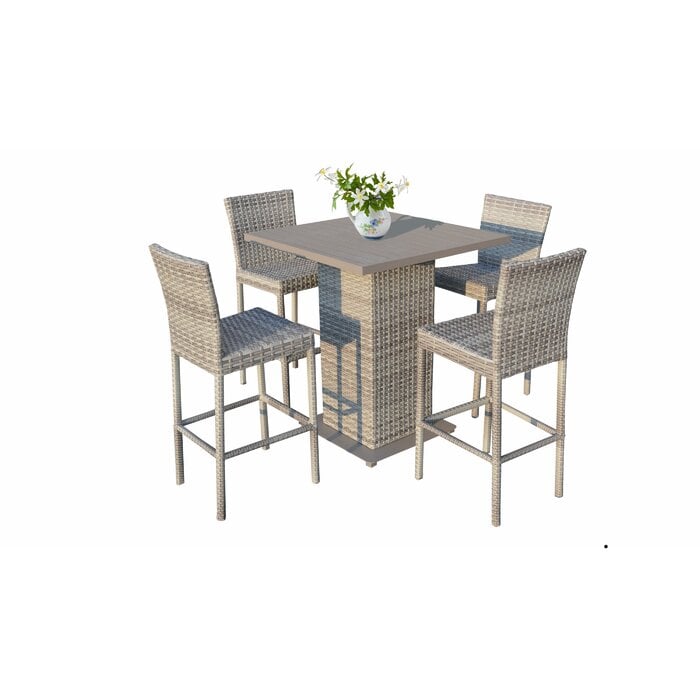 Falmouth 5 Piece Bar Height Dining Set One Furniture Outlet