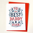 Image 1 of Best Daddy Card