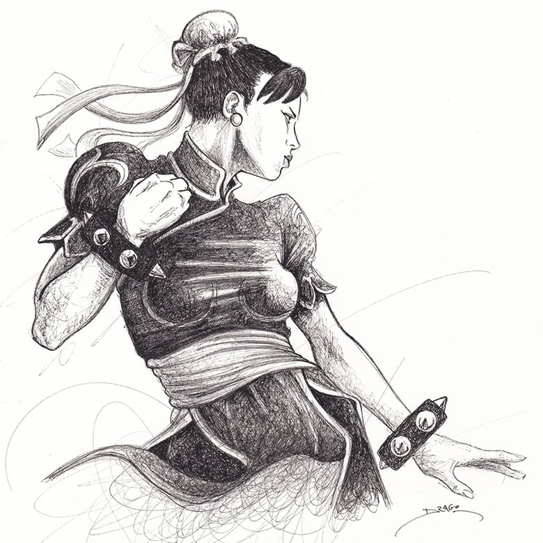 Image of Chun Li Doodle