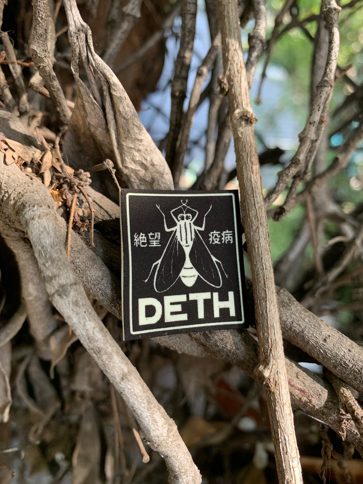 Image of Limited Edition DIY Deth “Plague” Pin