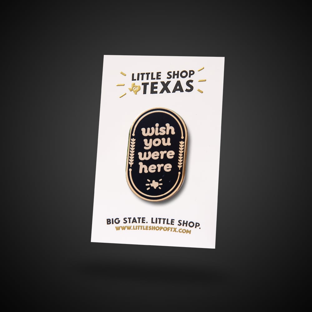 Image of Wish You Were Here Enamel Pin