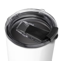 Image 4 of Tapered stainless steel tumbler AM coffee PM wine