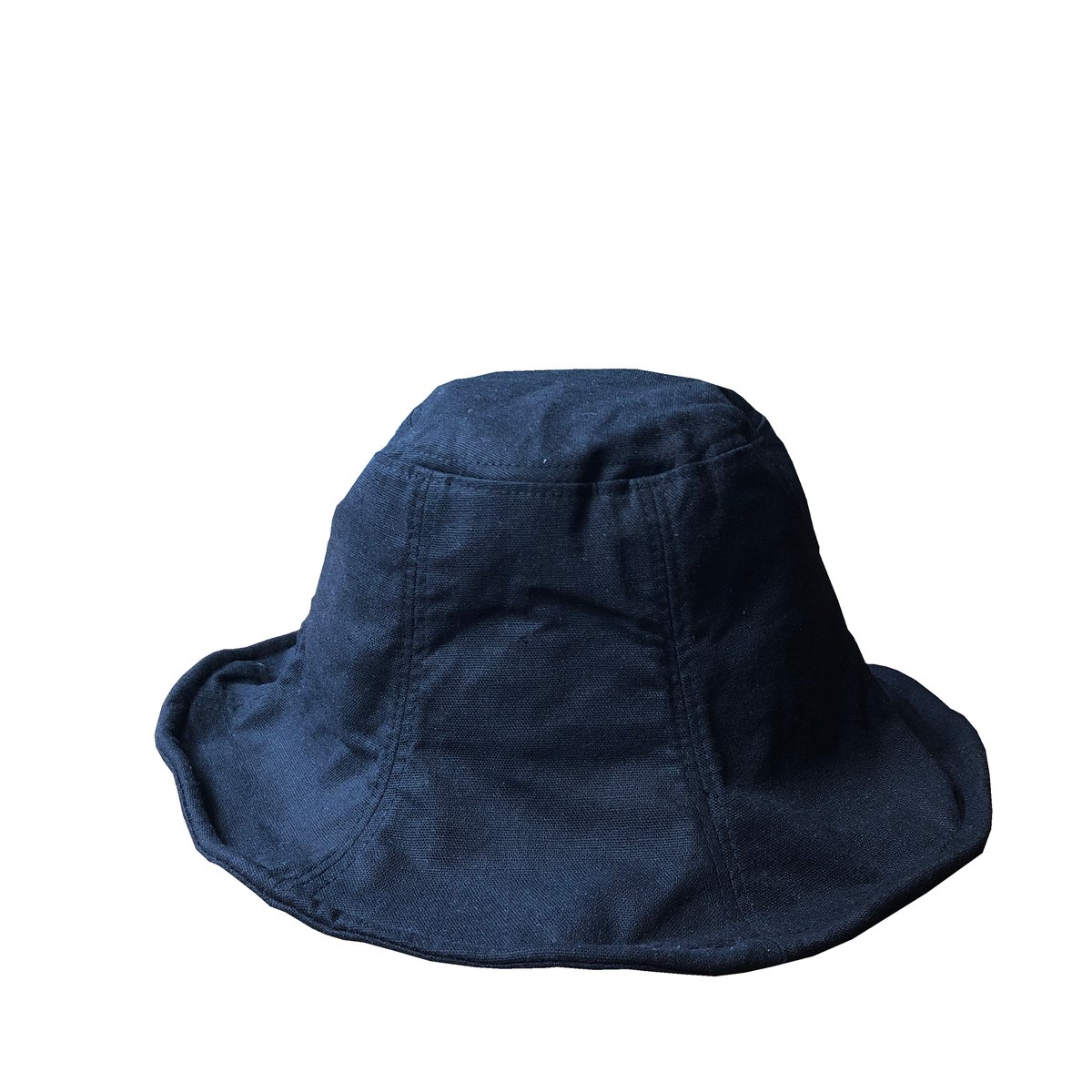 Image of Linen Sun Hat. (Black) (was £22)