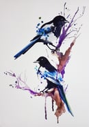 Image of Two For Joy  size 8” x 10” mounted