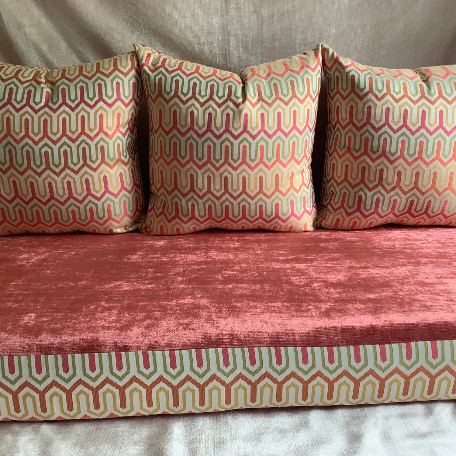 Image of Pink Palace Floor Sofa