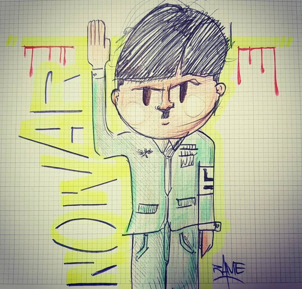 Image of NoMoreWarz 10"8 Print Signed