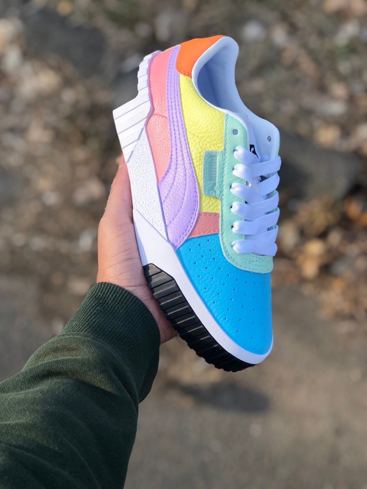 puma multicolor shoes