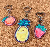 Image 3 of 'Fruit Drops' Acrylic Charms! 