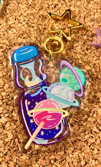 Image 4 of Space Dango x Ramune Acrylic Charm! 