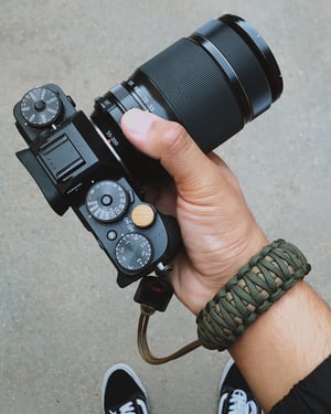 Image of 2 color double strap for peak design anchor link