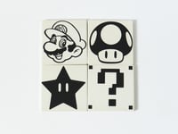 Super Mario Drink Coasters